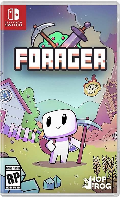 Forager Nintendo Switch 2d Open World Crafting Strategy Educational