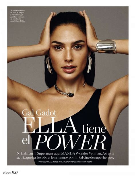 We update gallery with only quality interesting photos. GAL GADOT in Elle Magazine, Spain January 2018 - HawtCelebs