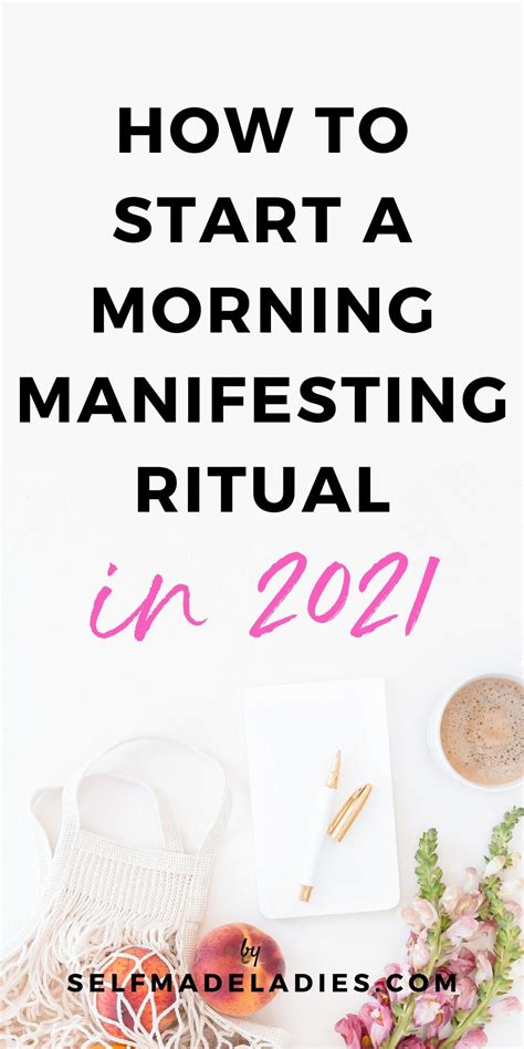 Learn How To Use A Manifestation Routine To Transform Your Life Motivation Comes From Action
