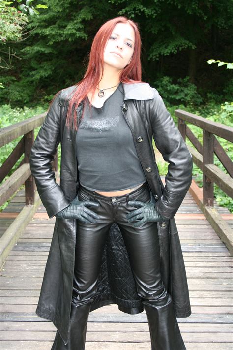 Sexy Redhead In Leather Porn Pic Eporner