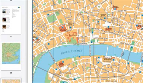 Cartina Centro Londra Tomveelers