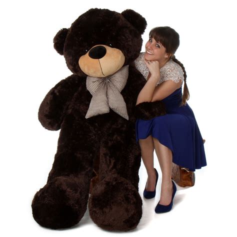 5ft Enormous Brown “will You Be My Valentine” Teddy Bear