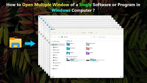 How To Open Multiple Window Of A Single Software Or Program In Windows