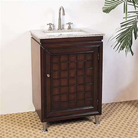 Shop Granite Top 24 Inch Single Sink Bathroom Vanity Free Shipping
