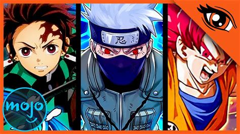 ¡top 20 Animes MÁs Populares De Todos Los Tiempos Youtube