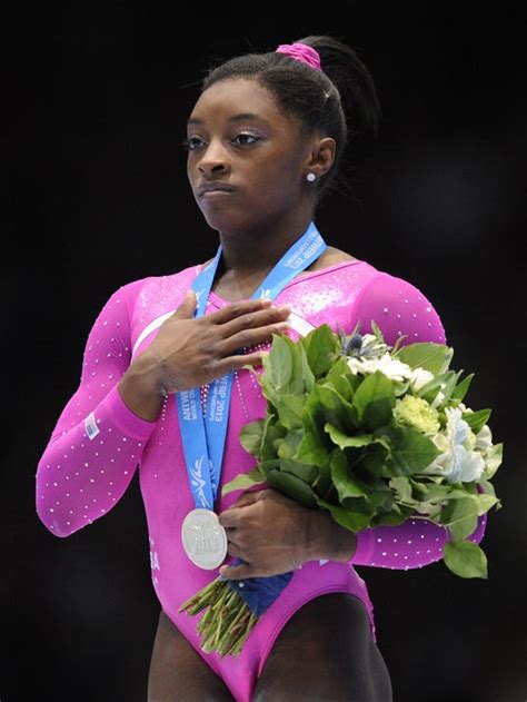 Us Teen Simone Biles Wins All Around Gold At World Championships