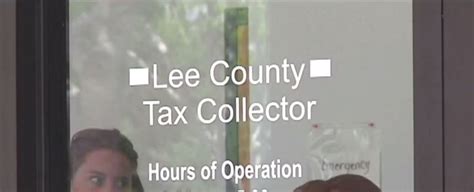 Lee County Tax Collector Sends Property Tax Notice