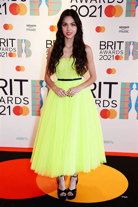 Olivia Rodrigo At The Brit Awards See Her Dress And Performance