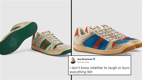 Gucci Is Selling Dirty Sneakers For ₹65000 Netizens Go Wtf