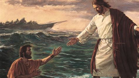 ¿por Qué Jesús Le Concede A Pedro Caminar Sobre El Agua Youtube