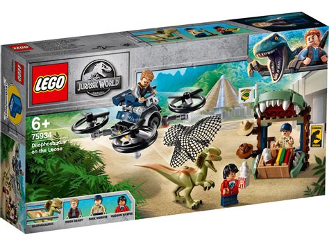 Lego Jurassic World Legend Of Isle Nublar 2019 75934 Dilophosaurus On The Loose 1 The