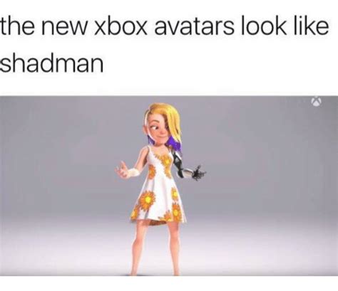 The New Xbox Avatars Look Like Shadman Dank Meme On Meme