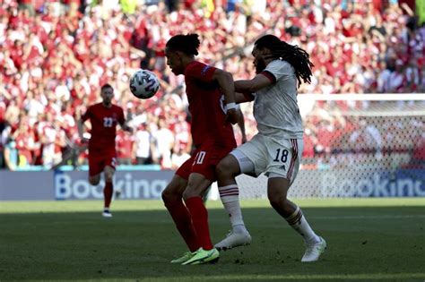 Yussuf poulsen found himself drenched in beer after scoring denmark's second and there was delirium when youngster mikkel damsgaard scored in the first half. Photos: Belgium tops Denmark 2-1 at Euro 2020 | Sports ...