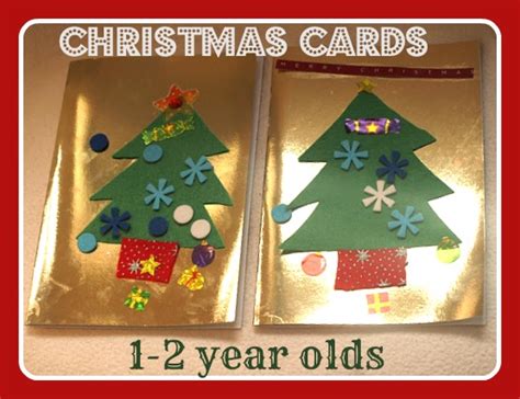 This post may contain affiliate links. Easy Christmas Cards for Toddlers | Here Come the Girls
