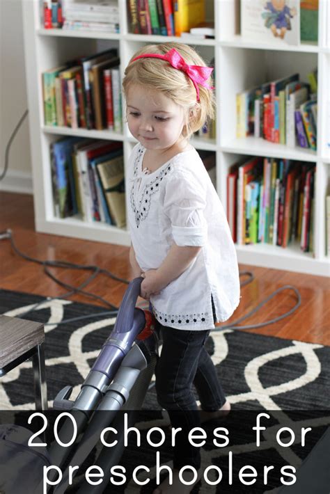 20 Chores For Preschoolers Everyday Reading