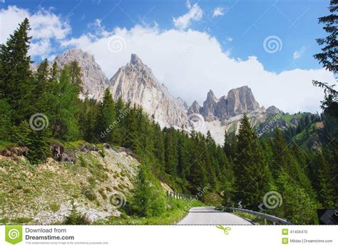 Dolomites Italian Alps Stock Photo Image Of Scenery 41456470