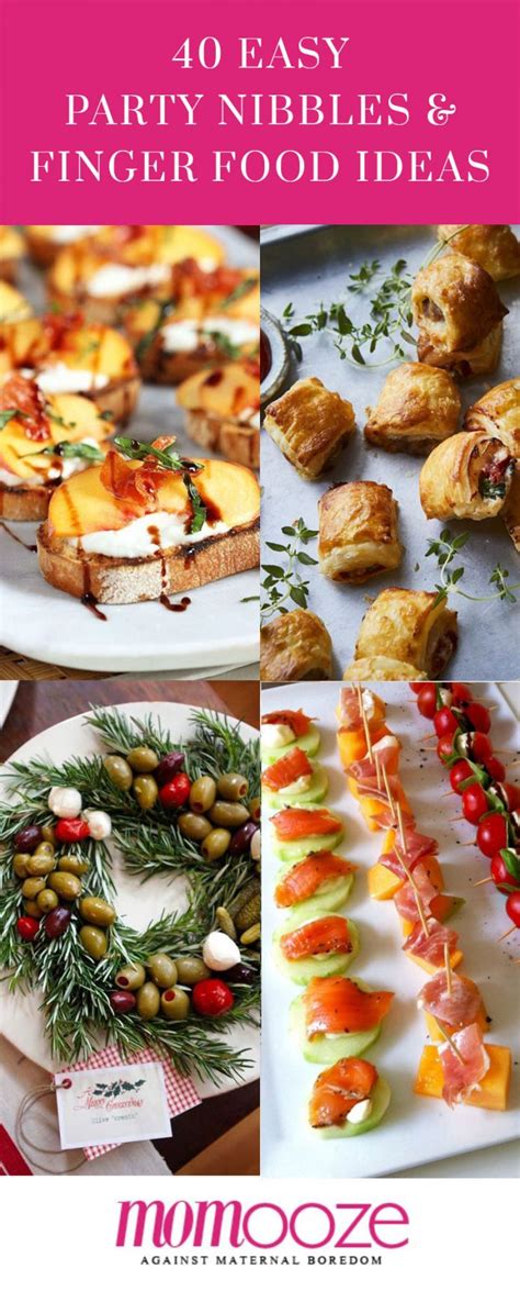 40 Easy Party Nibbles And Finger Food Ideas