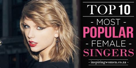 10 Most Popular Female Singers Of 2015