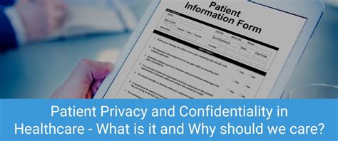 Patient Privacy And Confidentiality In Healthcare What Is It And Why