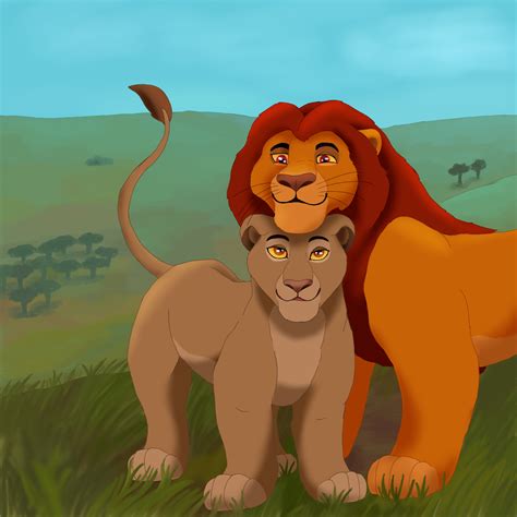 Mufasa And Sarabi R Lionking