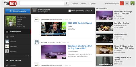 Access Youtube Experimental Design From Any Browser Ghacks Tech News