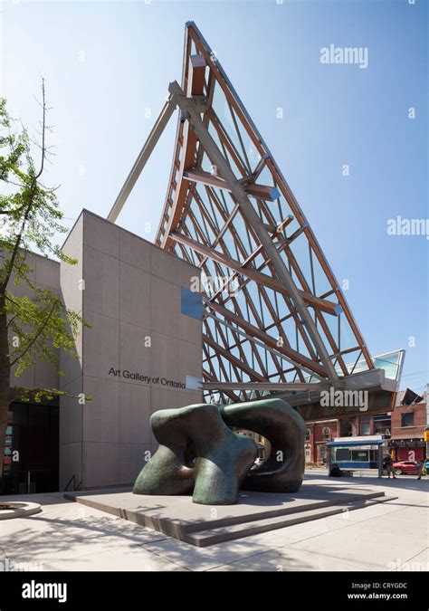 Ontario Art Gallery Toronto Stock Photo Alamy