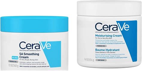 Cerave Sa Smoothing Cream For Rough And Bumpy Skin 340g With Salicylic