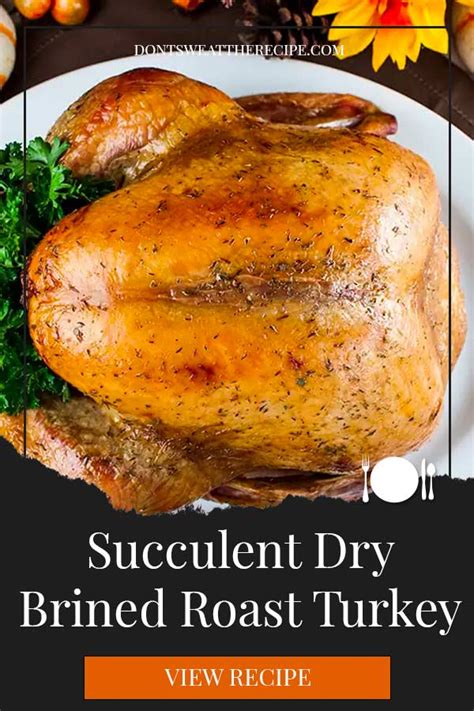 simple succulent dry brined roast turkey don t sweat the recipe