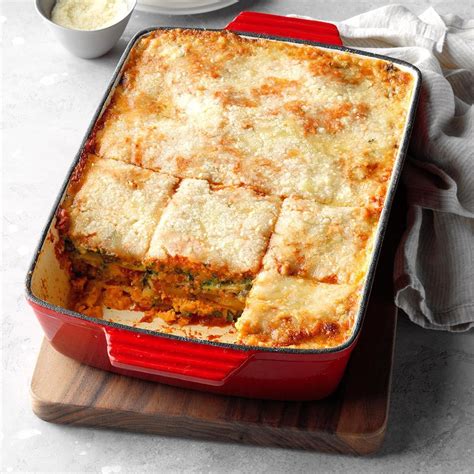 Veggie Lasagna Recipe Taste Of Home