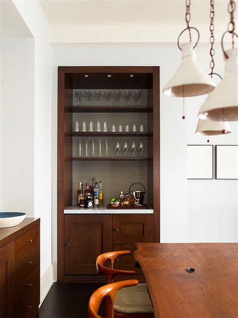 15 Creative And Stylish Mini Bar Ideas For Limited Spaces