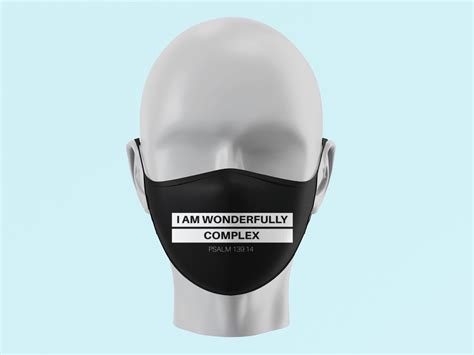 I Am Wonderfully Complex Mask Everything Psalms