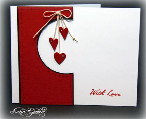 Cute Cutout Idea With Hanging Hearts Could Vary The Cutout Shape And