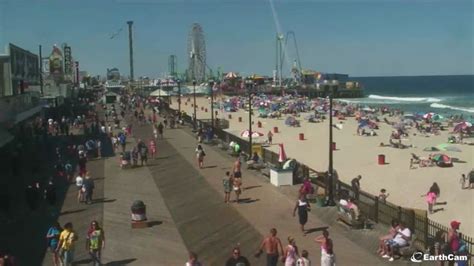 Seaside Heights Nj Beach And Boardwalk 7818 4pm Seaside Heights Nj