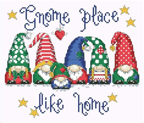 Gnome Embroidery Pattern Free Crochet Gnomes Patterns Jester The