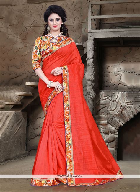 Buy Bhagalpuri Silk Printed Saree Online Uae