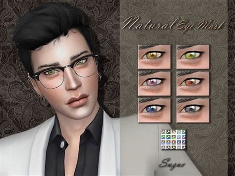 Natural Eye Mask N3 By Suzue Sims 4 Eyes