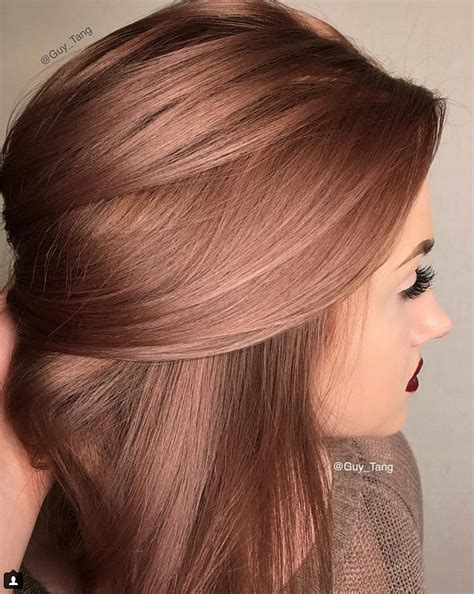 Metal texture pink gold gold and rose gold gradients metalic rose gold rose gold paint stroke marble background with glitter texture or rose rose gold rose gold metallic shiny rose gold. Rose Gold Hair Colour Inspiration | POPSUGAR Beauty Australia