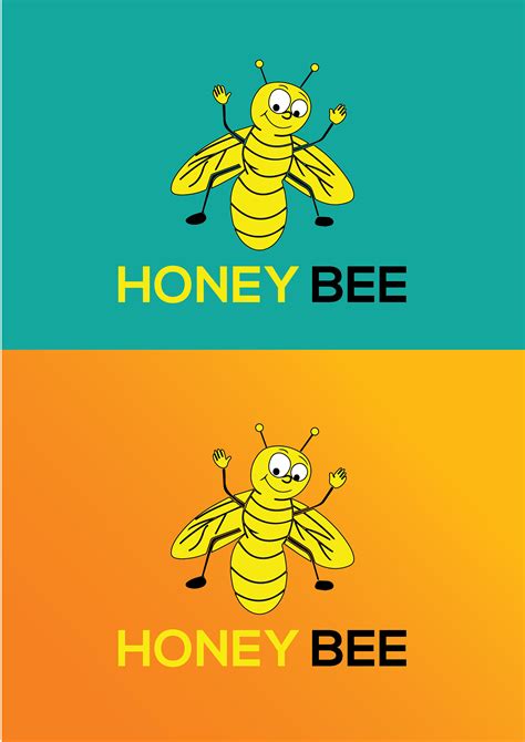 Honey Bee Logo On Behance