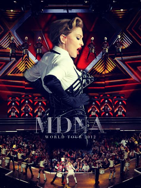 Madonna FanMade Covers: MDNA Tour - Poster