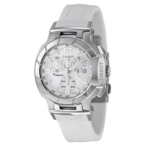 Welcome to the tissot women's watches category. Tissot T-Race Chronograph White Dial Ladies Watch ...