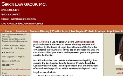 Los Angeles Lawyers Company List All Kinds Of Directories List