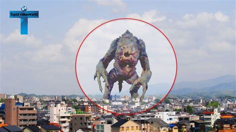 Top 10 Unbelievable Mysterious Giant Humanoid Creatures Caught On Tape