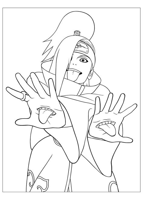 Naruto For Kids Naruto Kids Coloring Pages