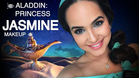 Disneys Princess Jasmine Tutorial Hair And Makeup Genelizq Youtube