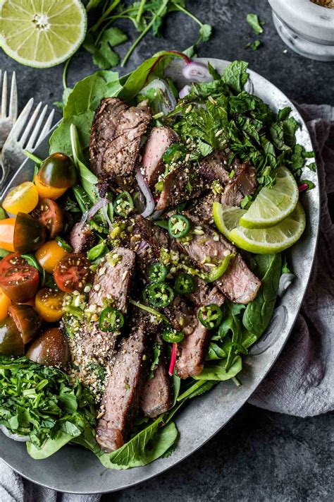 Thai Beef Salad Recipe Platings Pairings