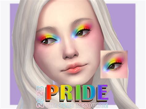 The Sims Resource Pride Prism Eyeshadow