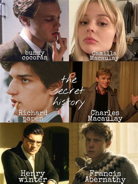 Fancast Of The Secret History In 2023 The Secret History The