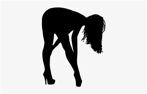 Woman Silhouette Png Images Pictures Woman Bent Over Silhouette Transparent Png X