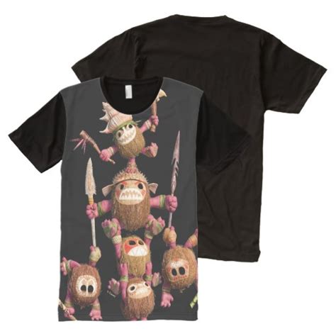 Moana Kakamora Coconut Pirates All Over Print T Shirt Zazzle