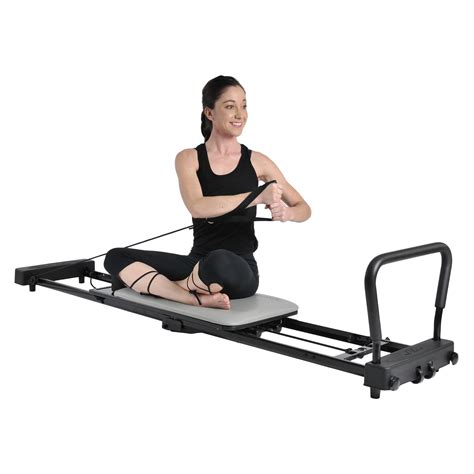 Stamina Aeropilates 287 Folding Pilates Workout Reformer Machine Wo